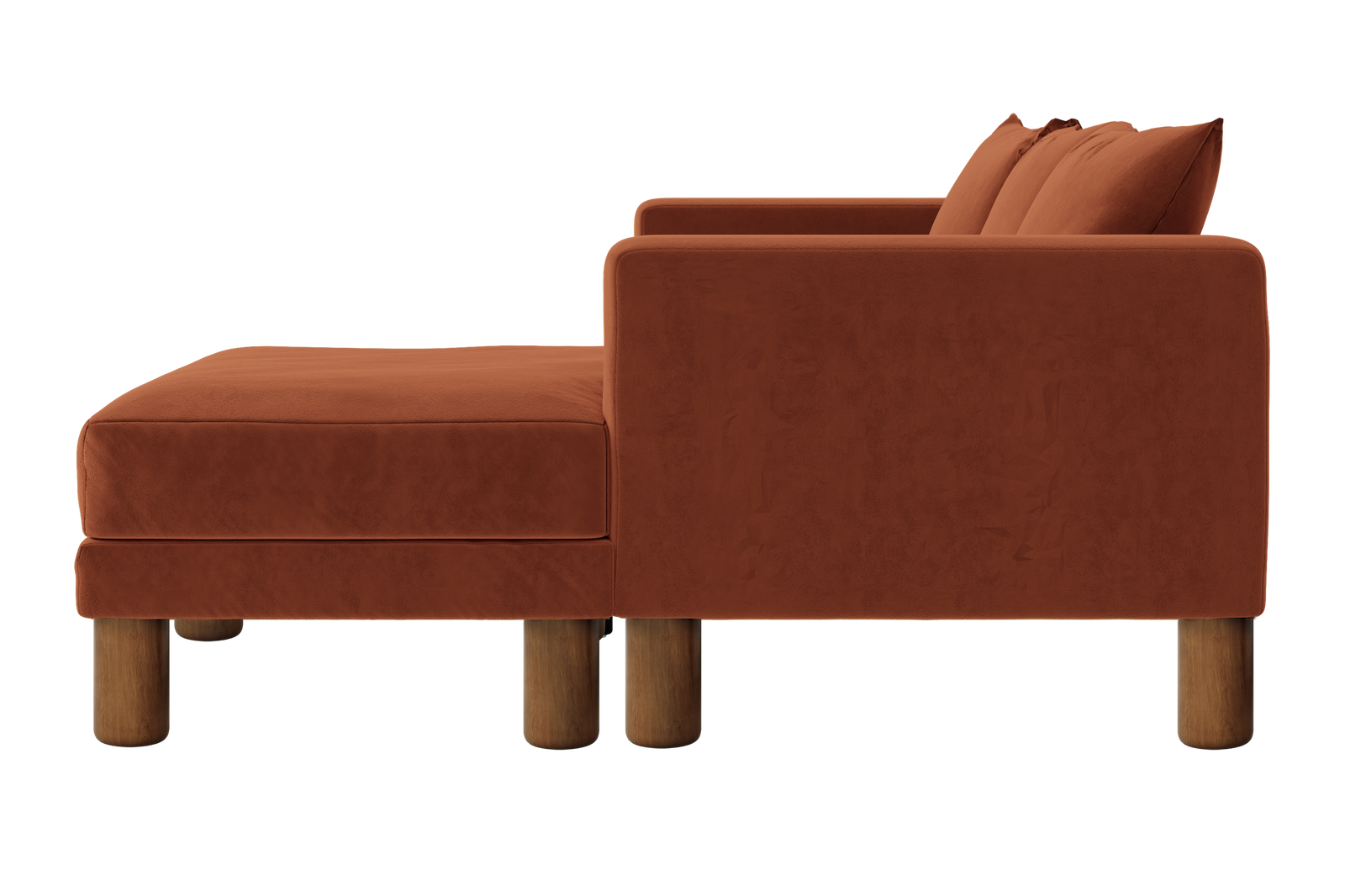 The Essential Sectional in Recycled Velvet