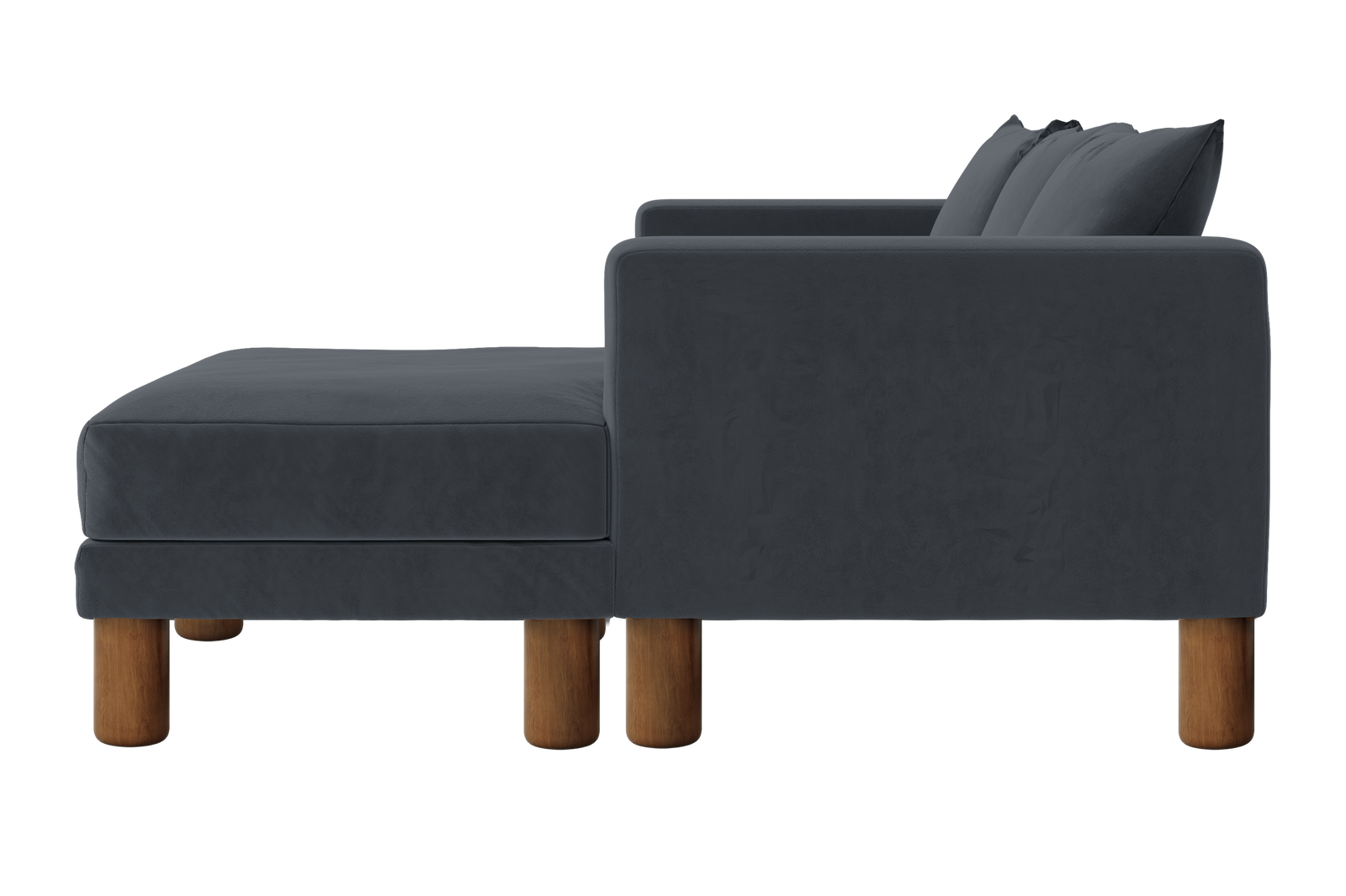 The Essential Sectional in Recycled Velvet