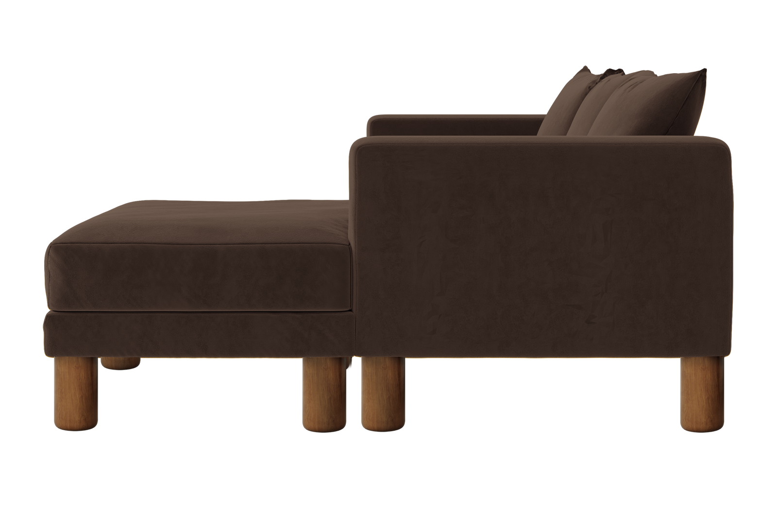The Essential Sectional in Recycled Velvet