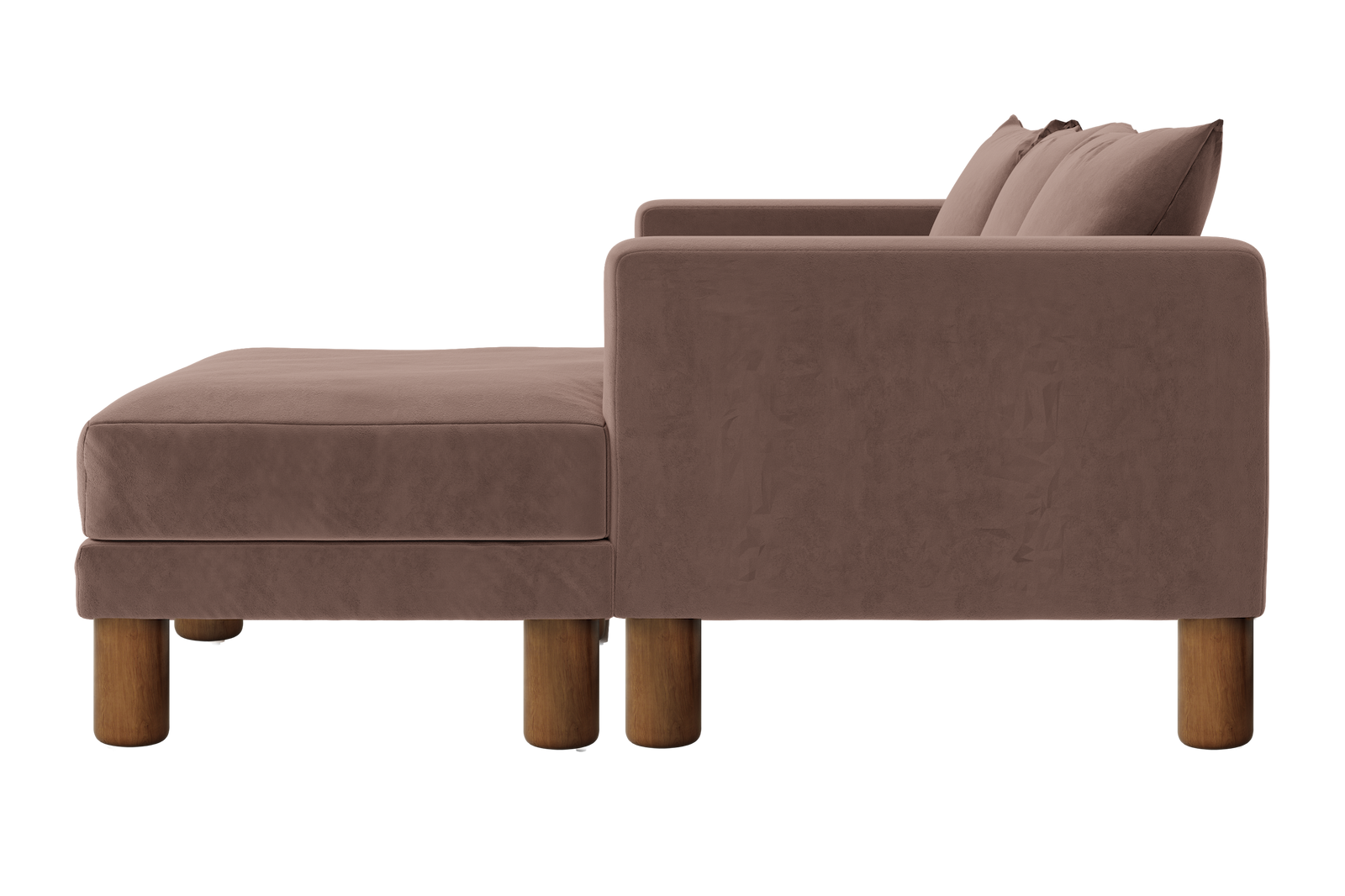 The Essential Sectional in Recycled Velvet