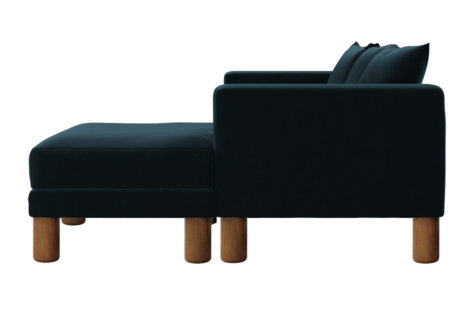 The Essential Sectional in Recycled Velvet