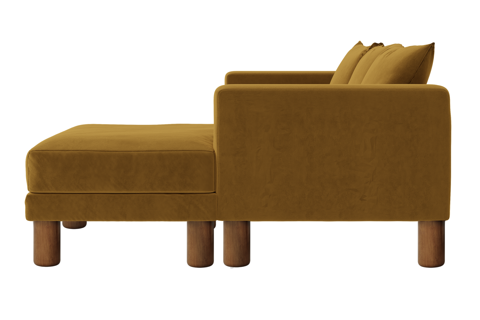 The Essential Sectional in Recycled Velvet