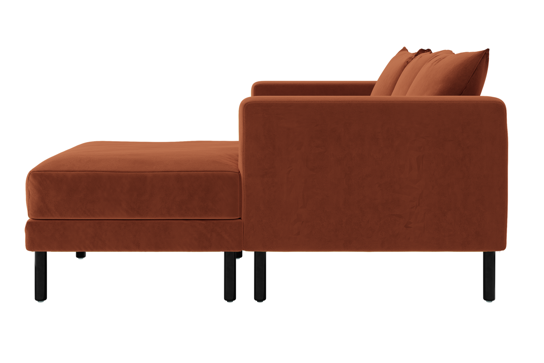 The Essential Sectional in Recycled Velvet