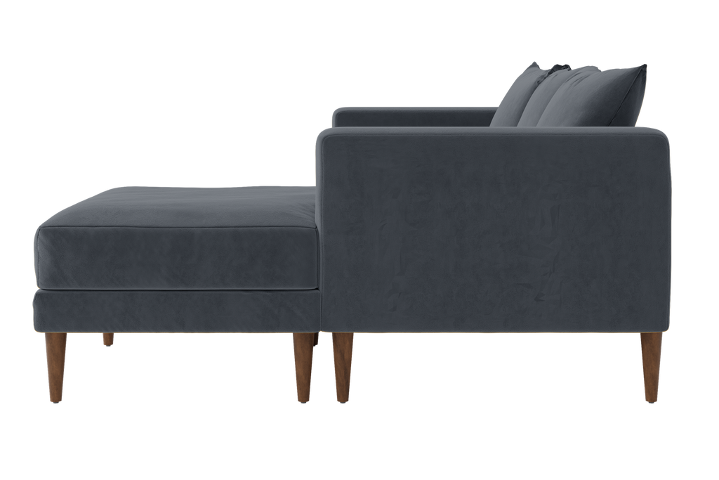The Essential Sectional in Recycled Velvet