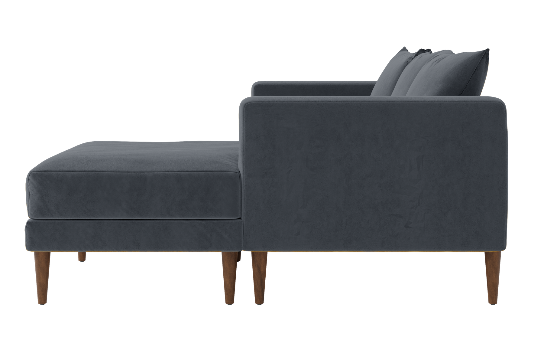 The Essential Sectional in Recycled Velvet