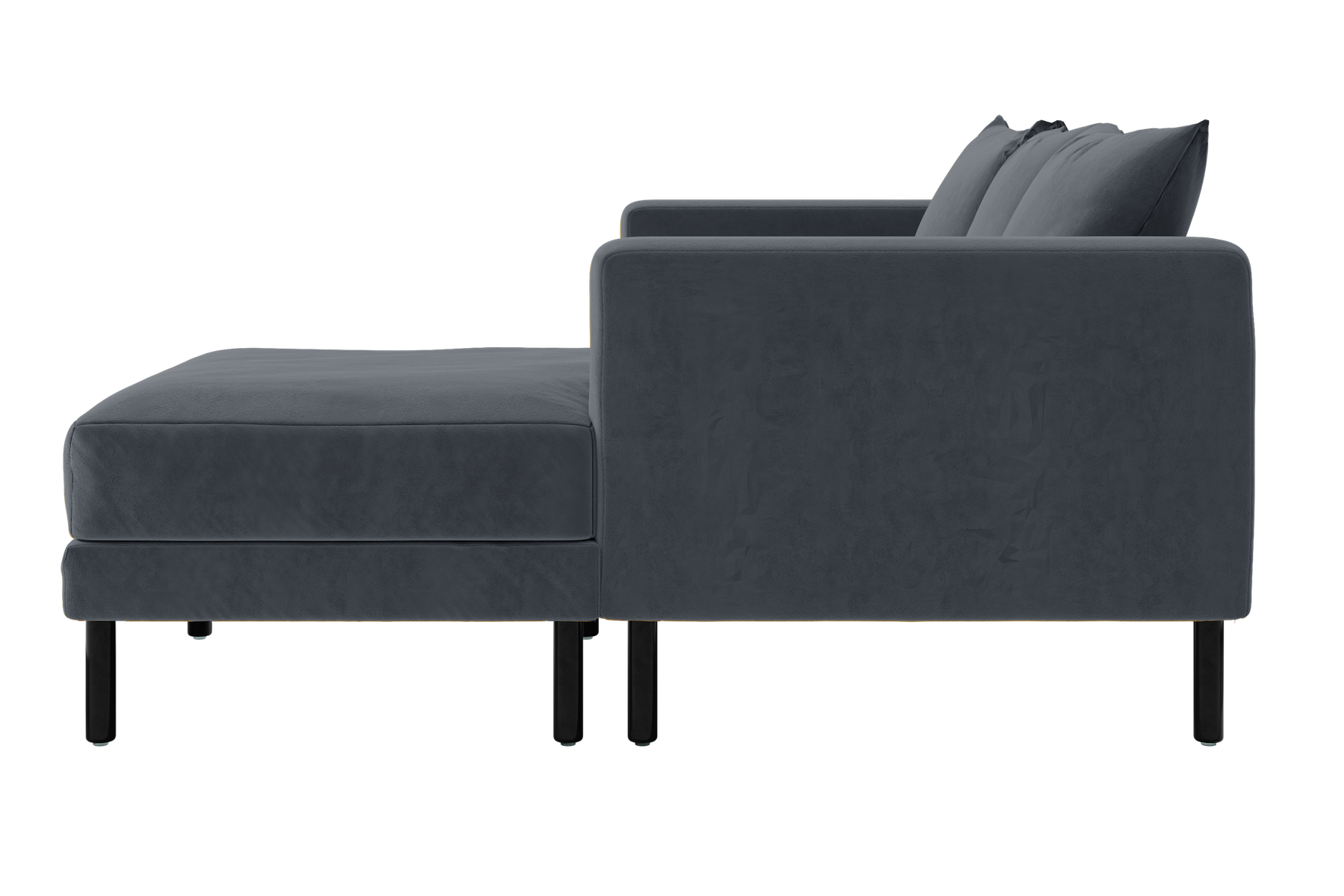 The Essential Sectional in Recycled Velvet