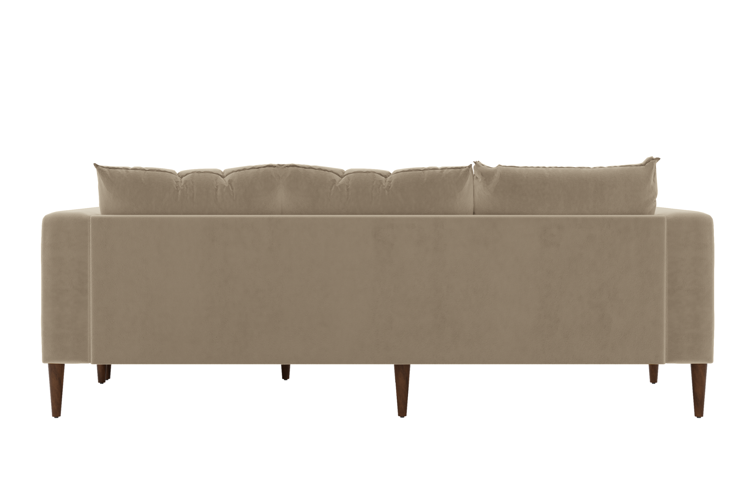The Essential Sectional in Recycled Velvet