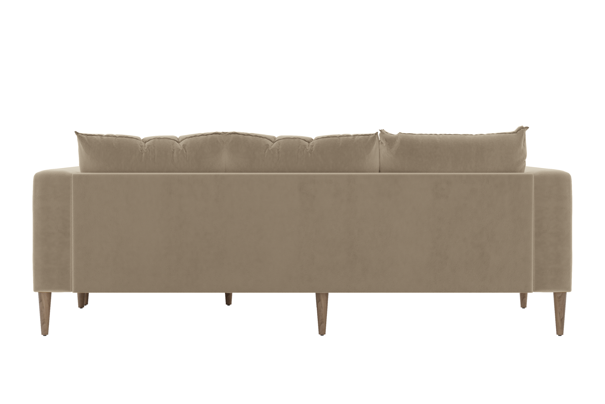 The Essential Sectional in Recycled Velvet