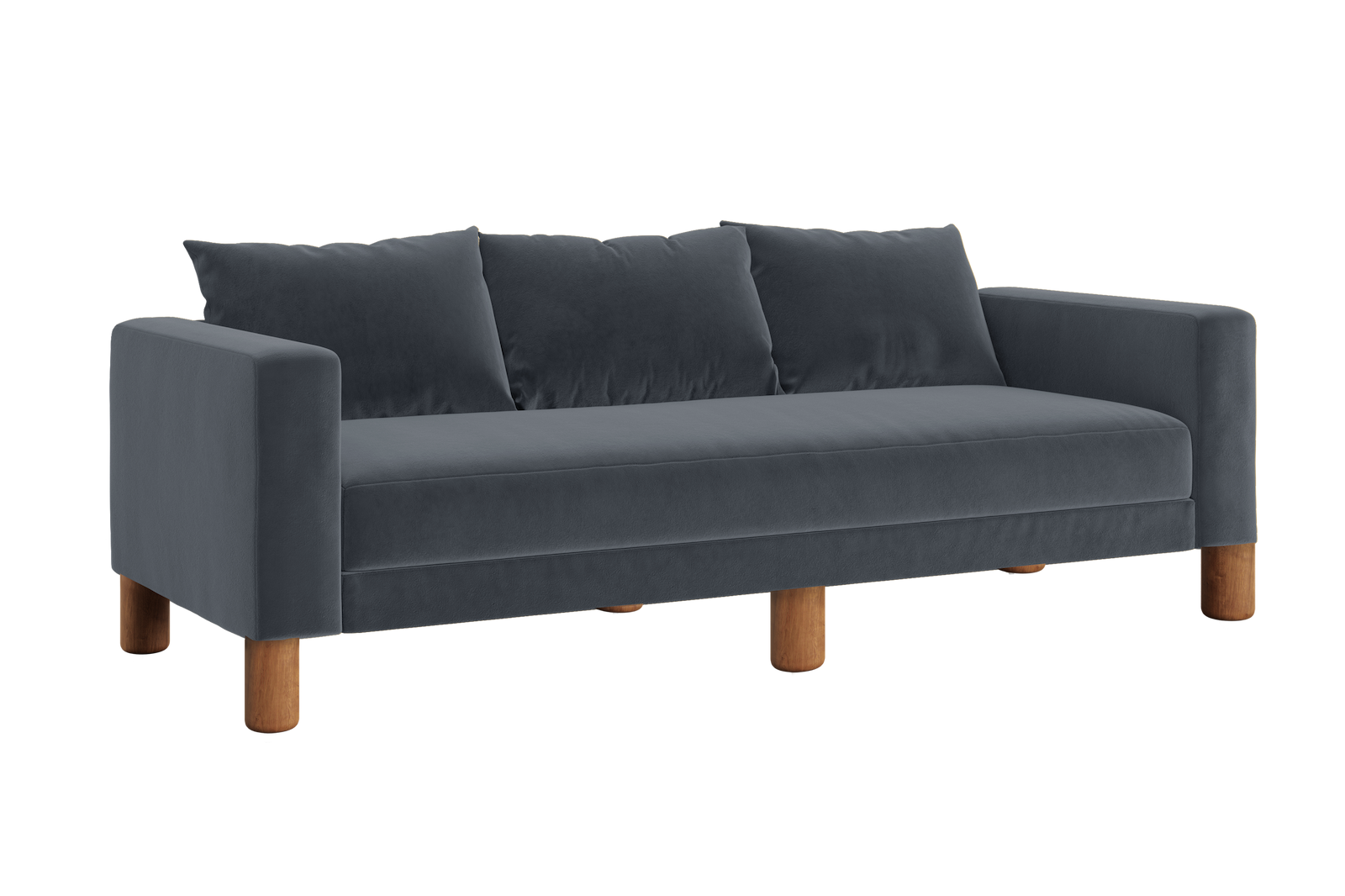 The Essential Sofa in Recycled Velvet