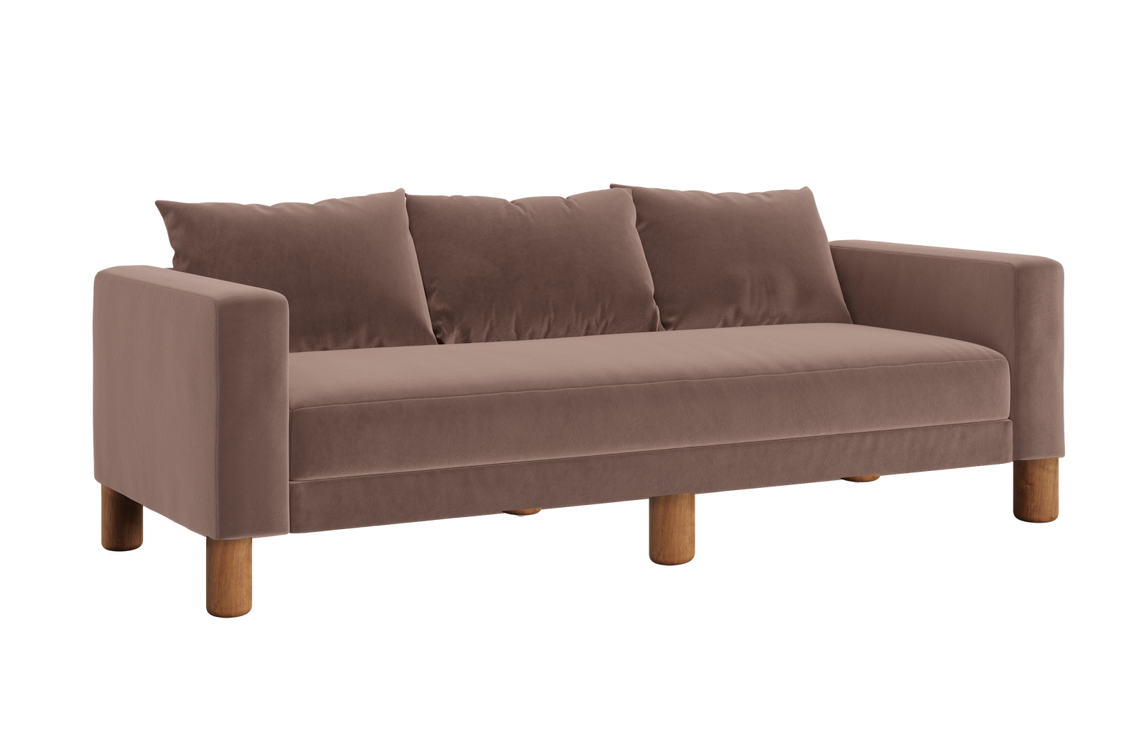 The Essential Sofa in Recycled Velvet