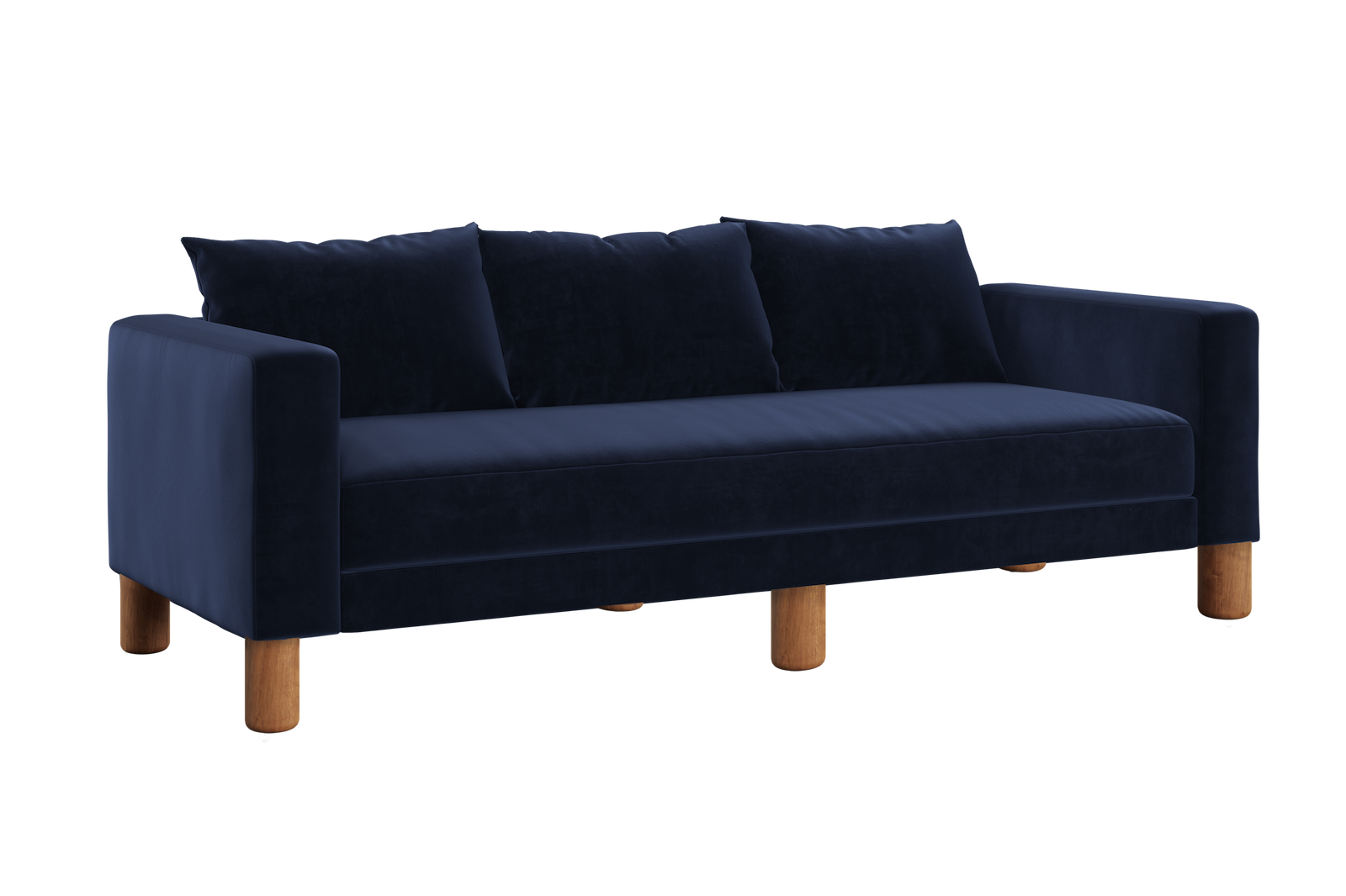 The Essential Sofa in Recycled Velvet