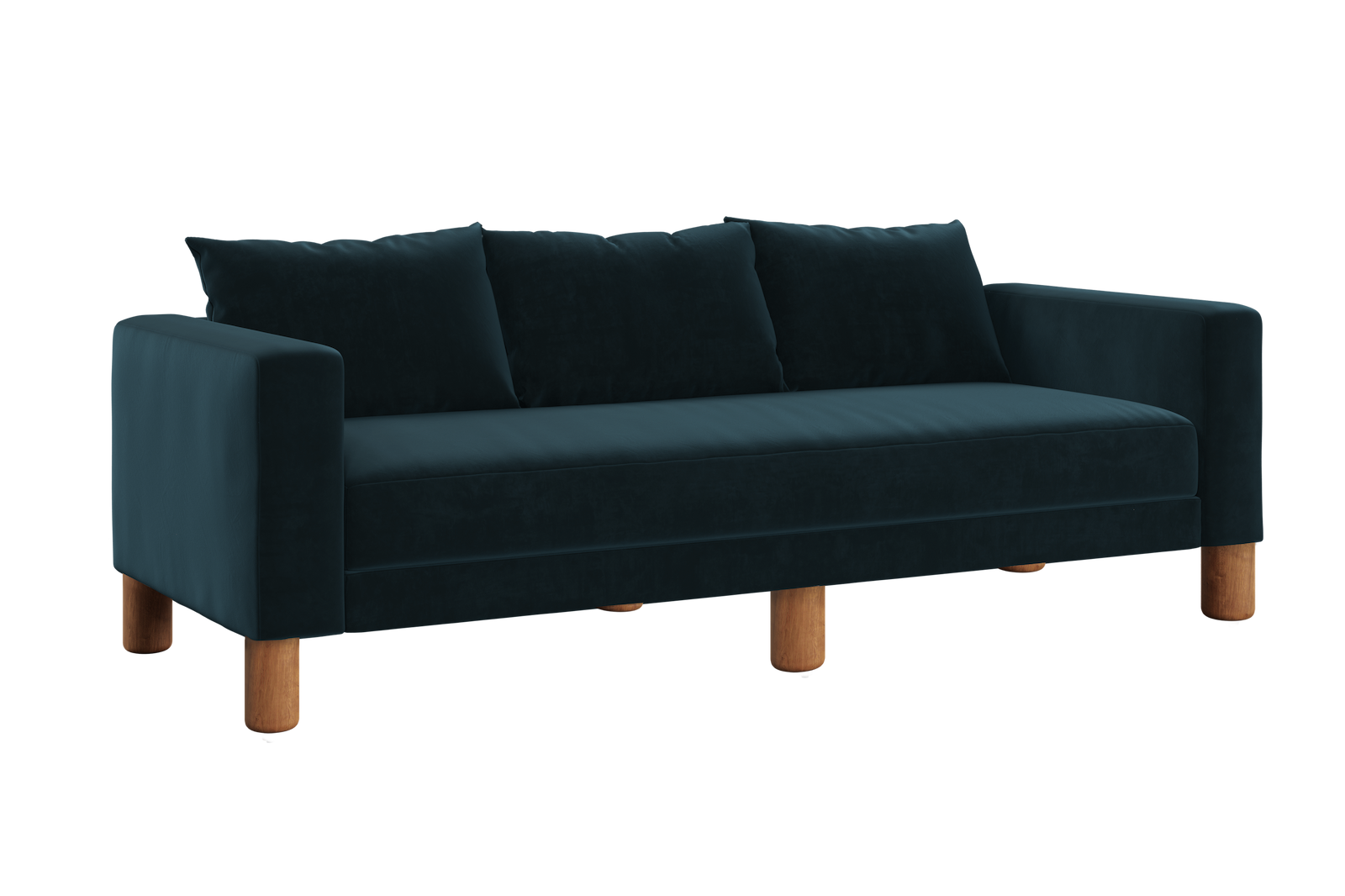 The Essential Sofa in Recycled Velvet