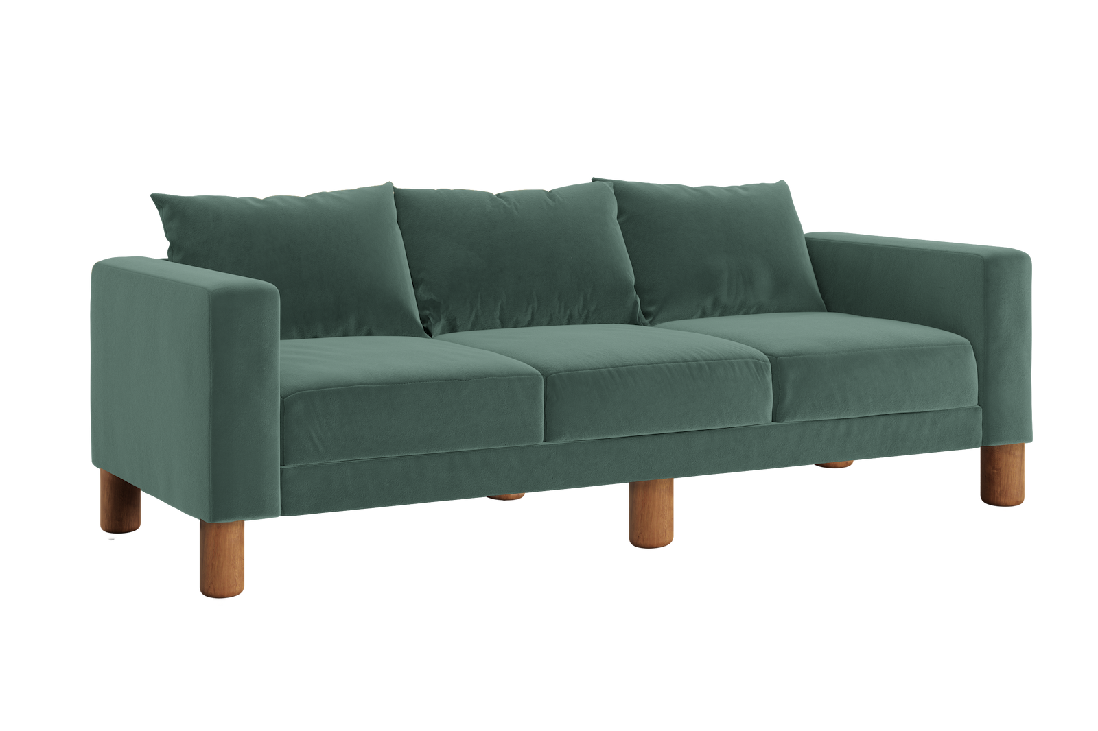 The Essential Sofa in Recycled Velvet