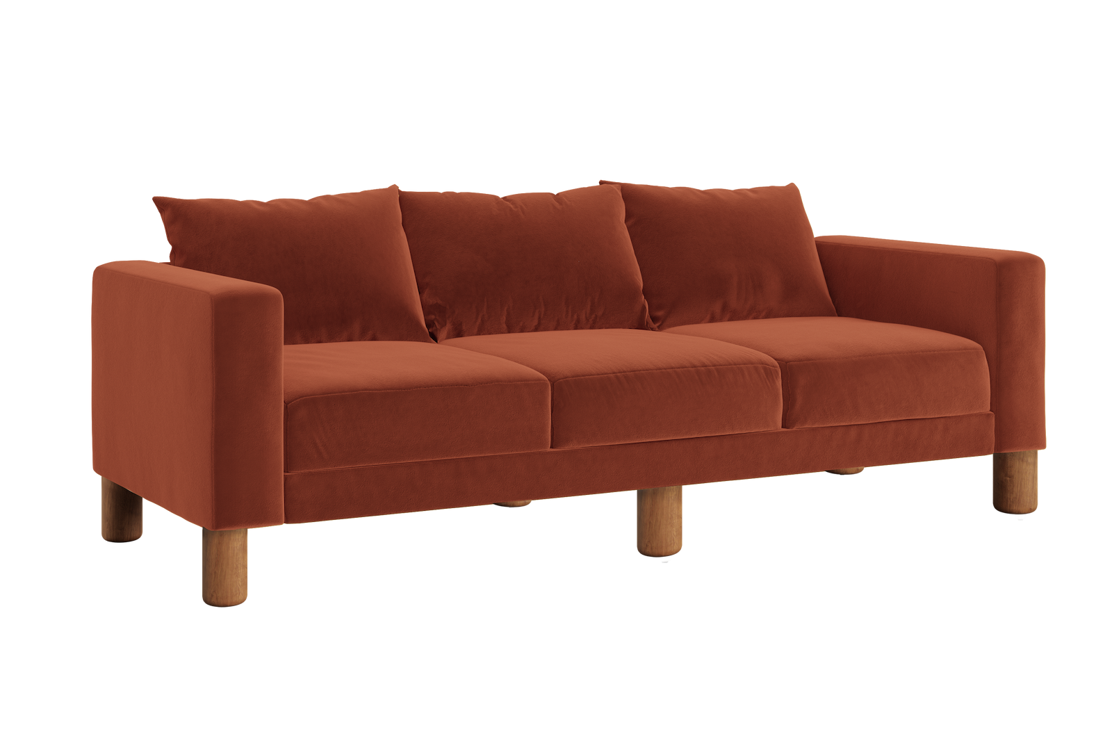 The Essential Sofa in Recycled Velvet