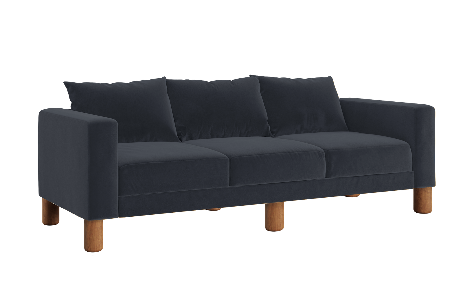 The Essential Sofa in Recycled Velvet