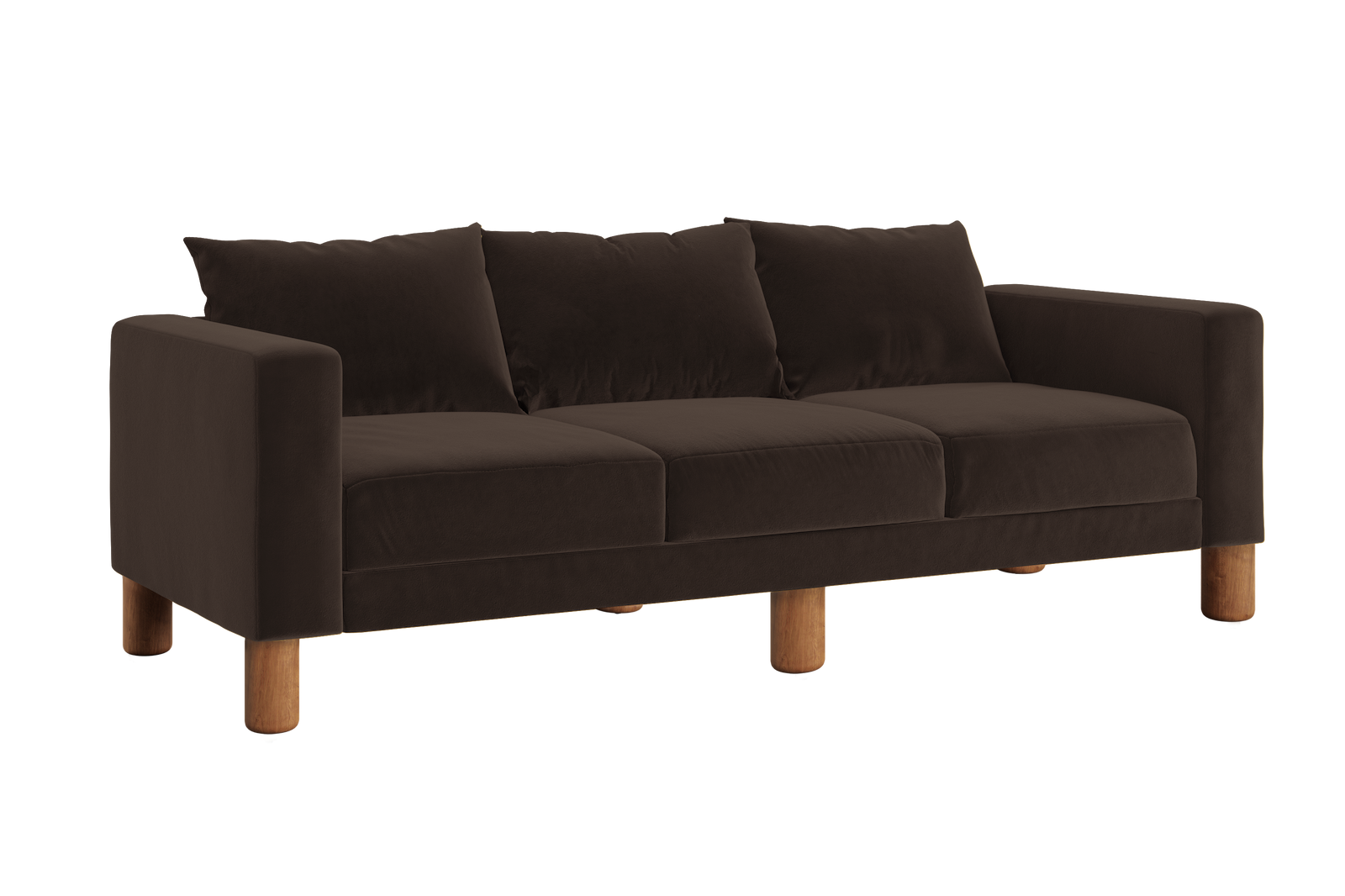 The Essential Sofa in Recycled Velvet