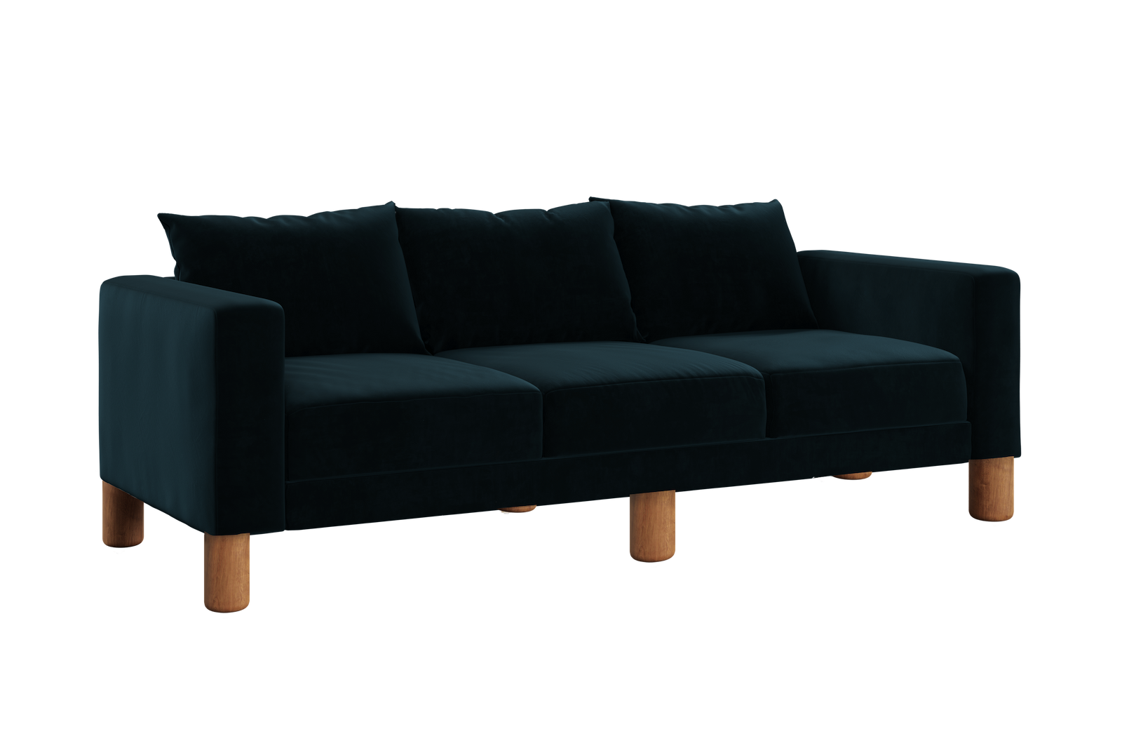 The Essential Sofa in Recycled Velvet