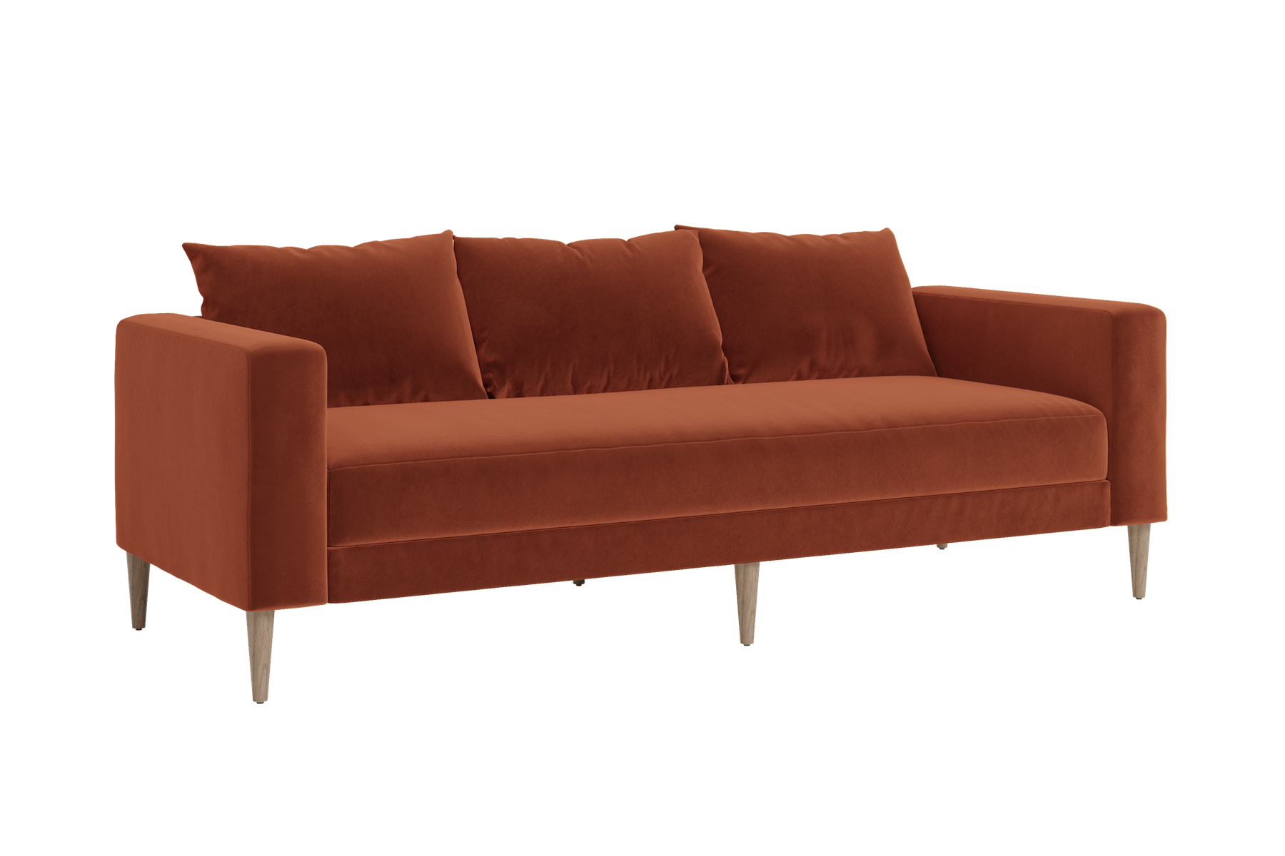 The Essential Sofa in Recycled Velvet