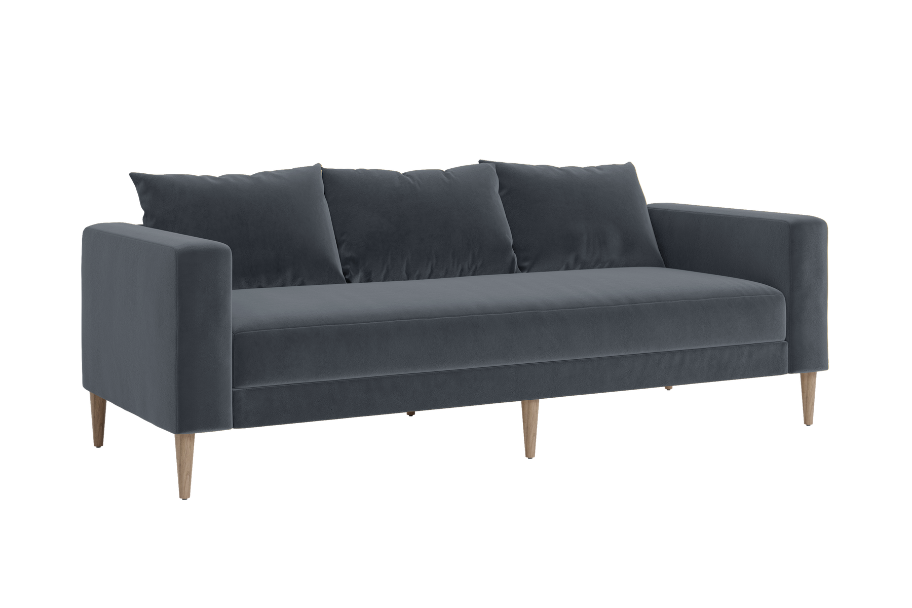 The Essential Sofa in Recycled Velvet