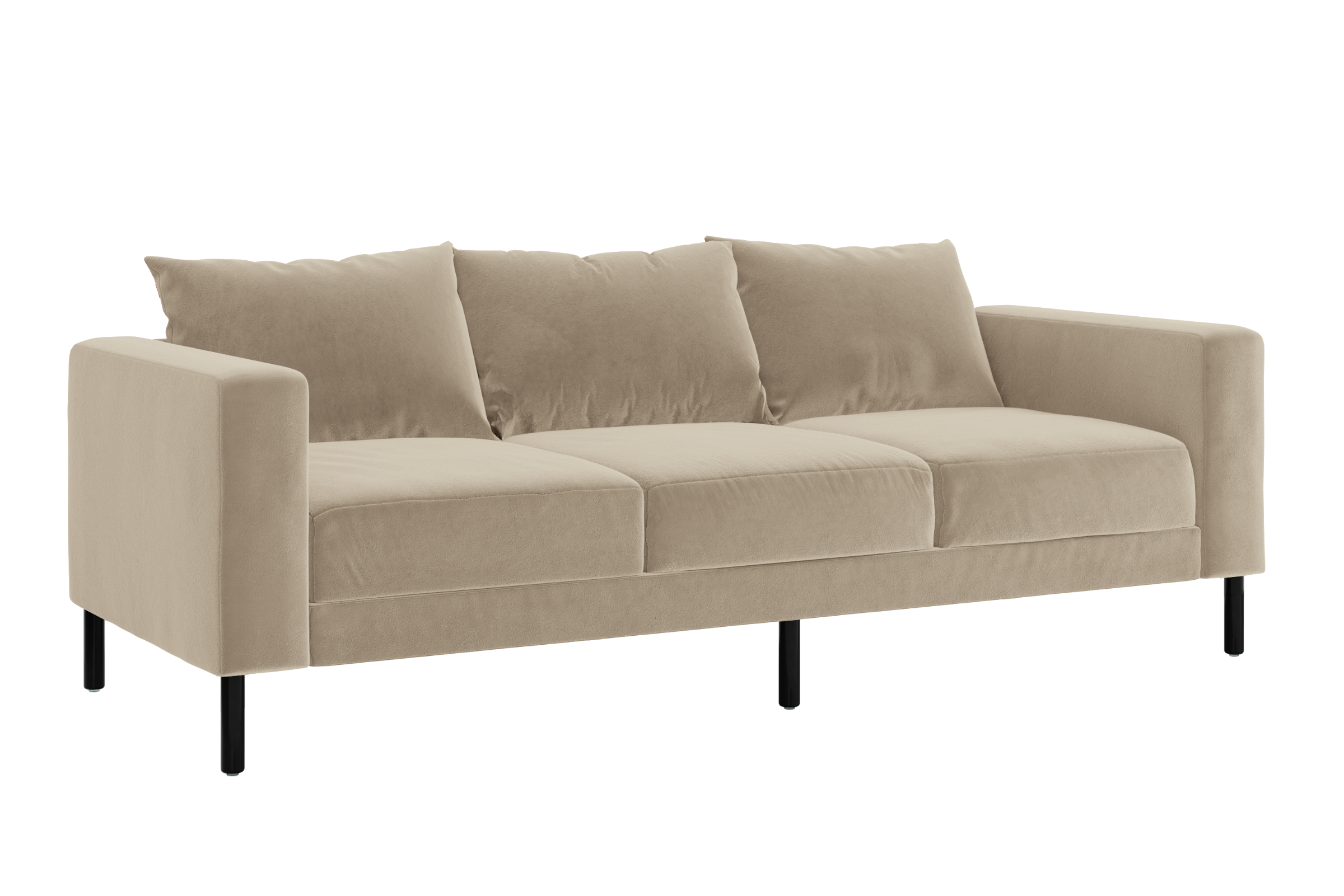 The Essential Sofa in Recycled Velvet