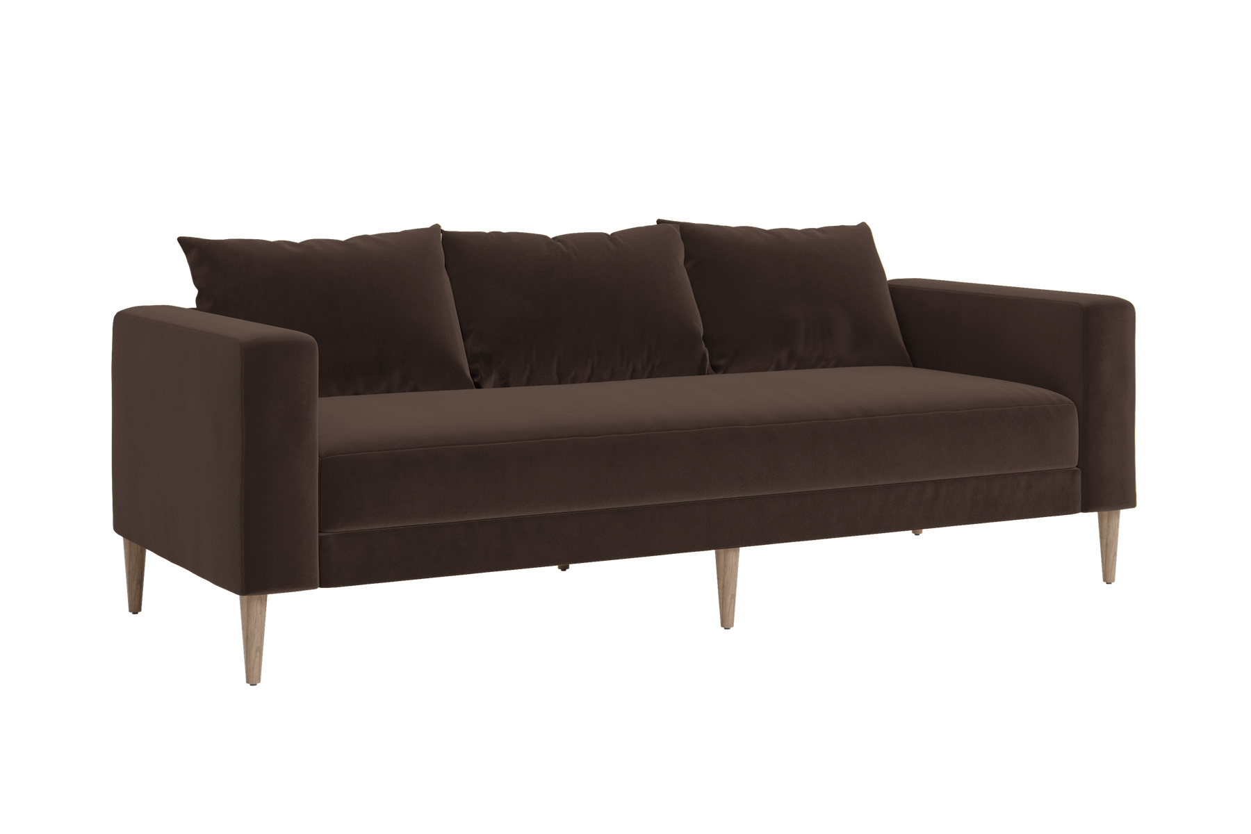 The Essential Sofa in Recycled Velvet