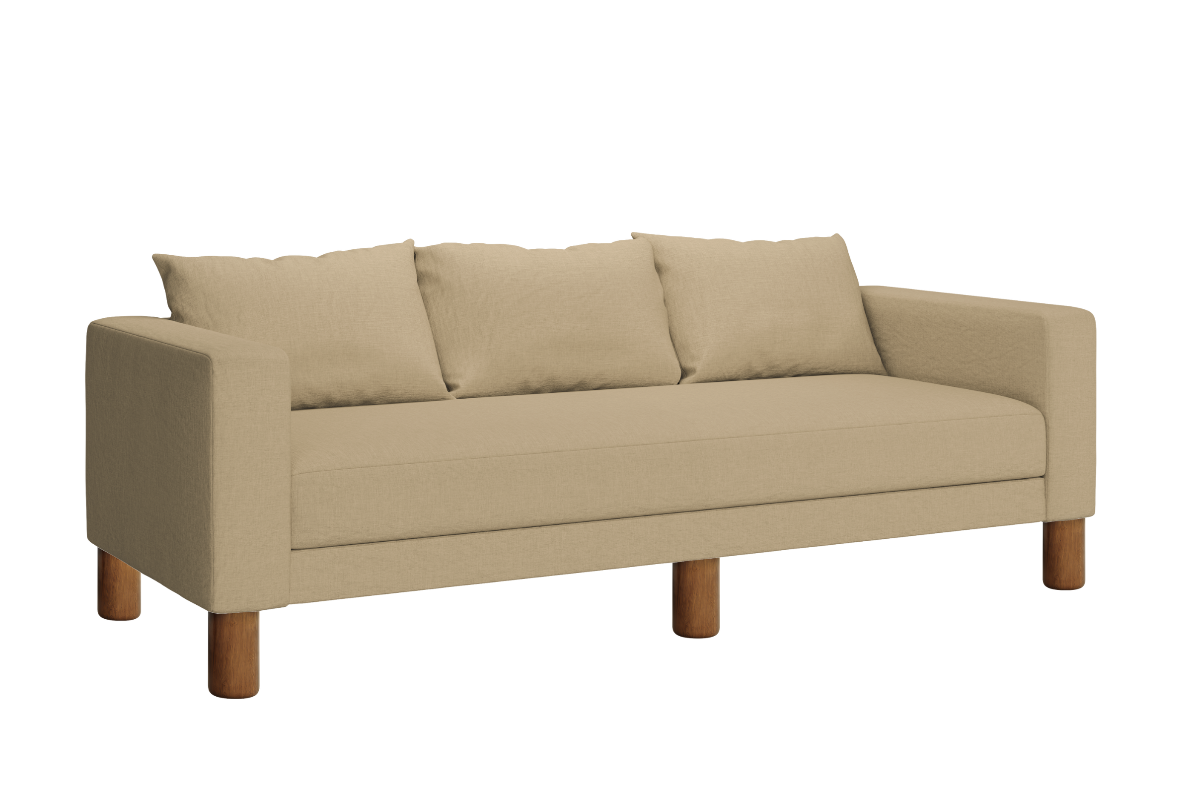 The Essential Sofa in Hemp Blend