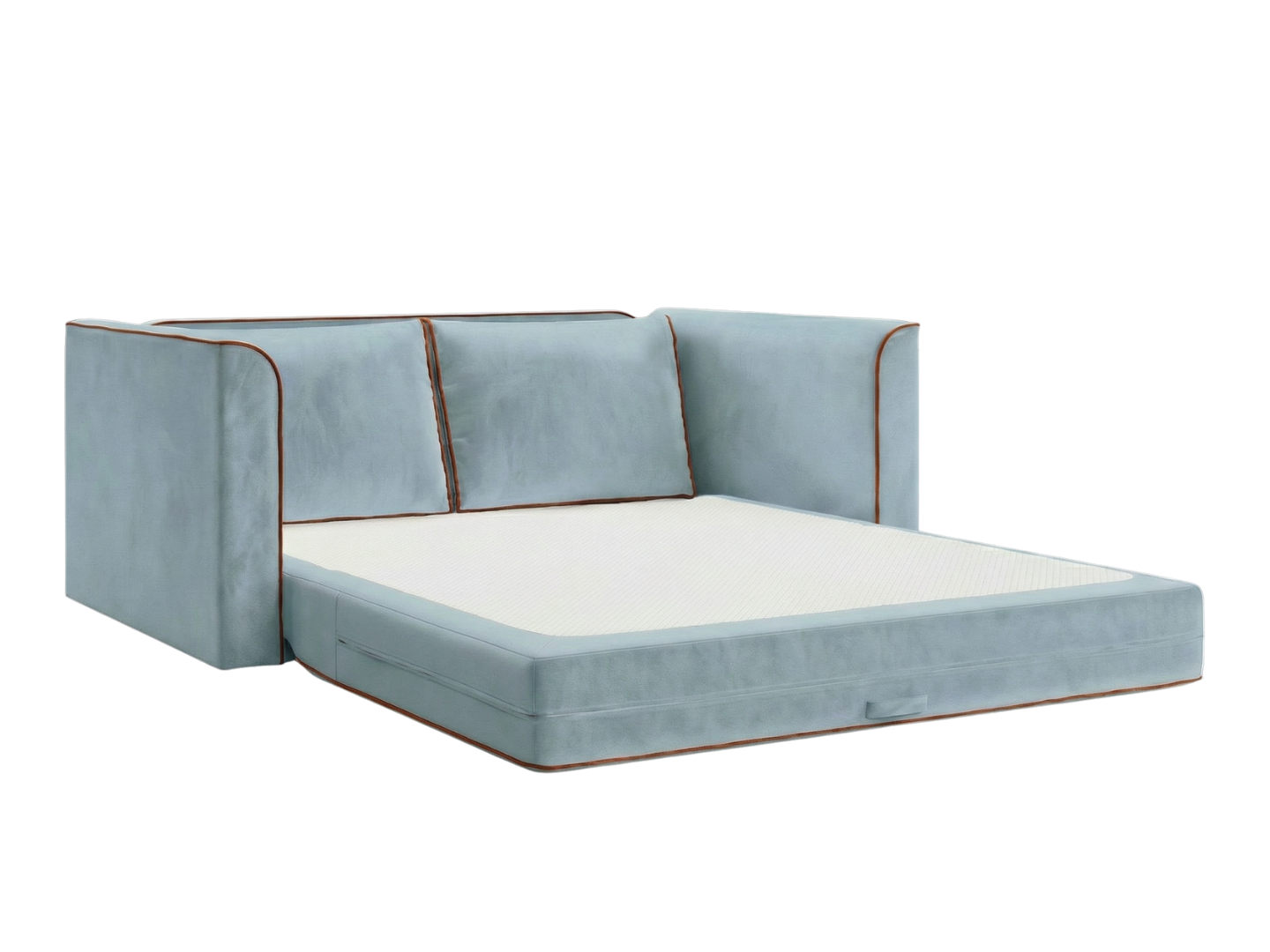 The Eclipse Sleeper Sofa in Recycled Velvet