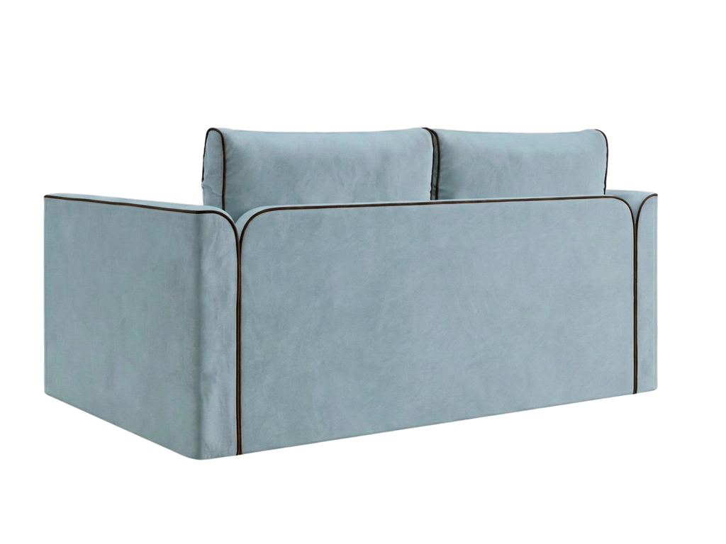 The Eclipse Sleeper Sofa in Recycled Velvet