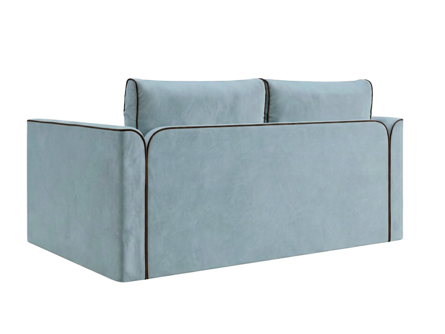 The Eclipse Sleeper Sofa in Recycled Velvet