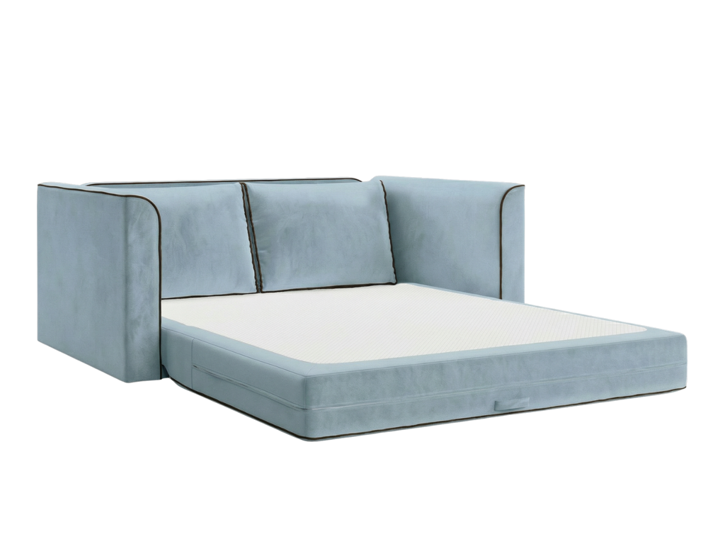 The Eclipse Sleeper Sofa in Recycled Velvet