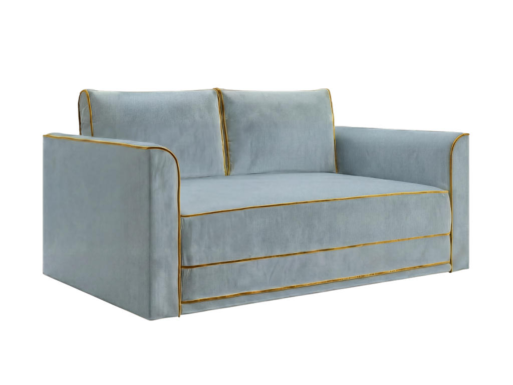 The Eclipse Sleeper Sofa in Recycled Velvet