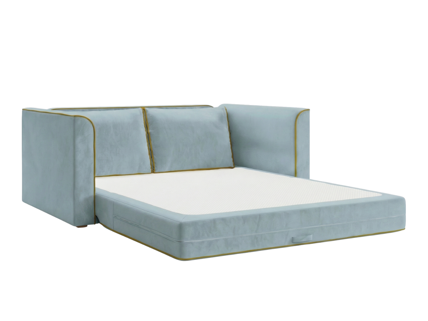 The Eclipse Sleeper Sofa in Recycled Velvet
