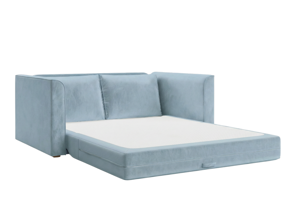 The Eclipse Sleeper Sofa in Recycled Velvet
