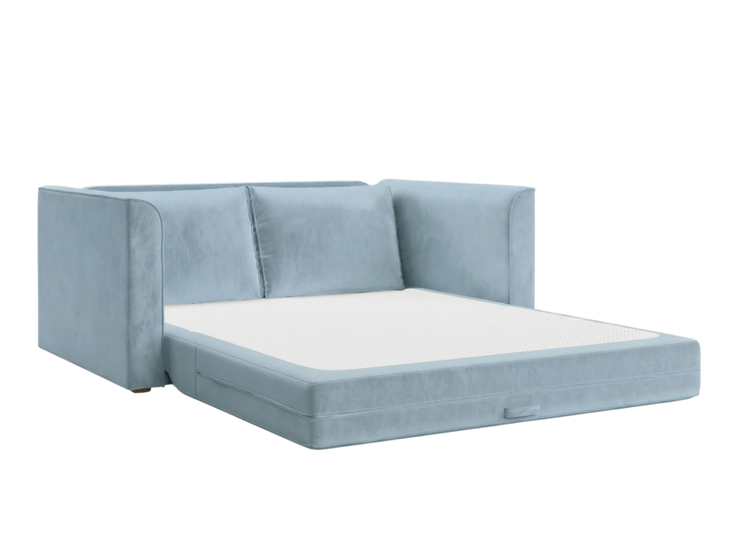 The Eclipse Sleeper Sofa in Recycled Velvet