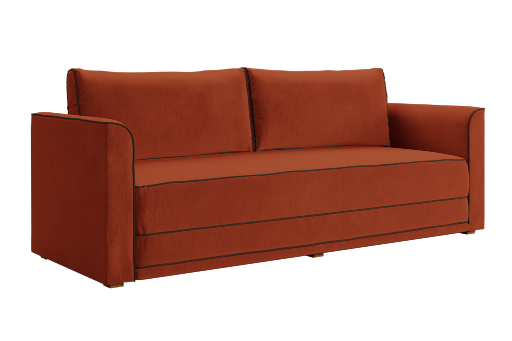 The Eclipse Sleeper Sofa in Recycled Velvet