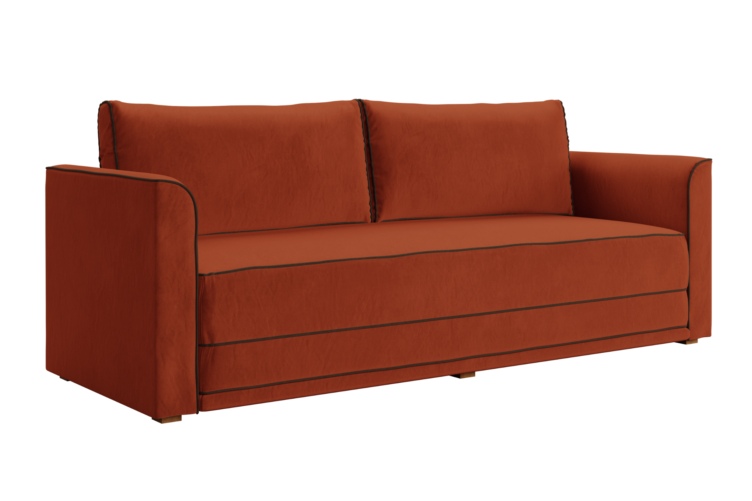 The Eclipse Sleeper Sofa in Recycled Velvet