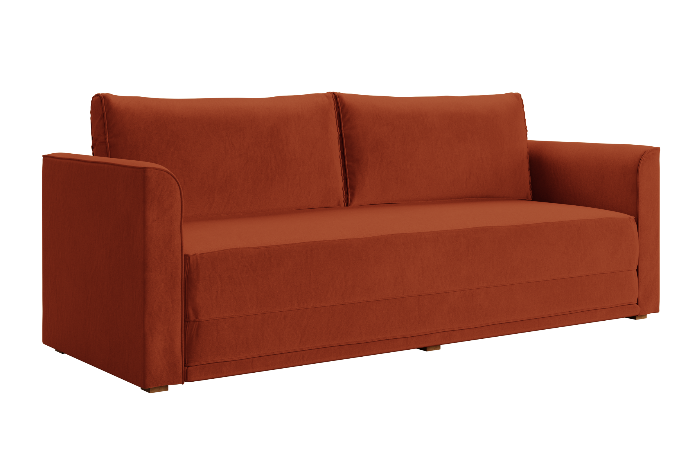 The Eclipse Sleeper Sofa in Recycled Velvet
