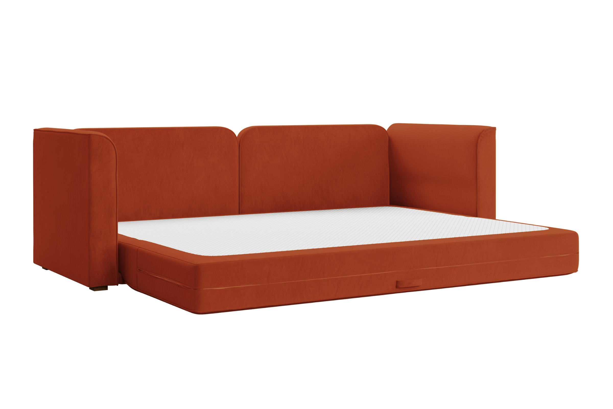 The Eclipse Sleeper Sofa in Recycled Velvet