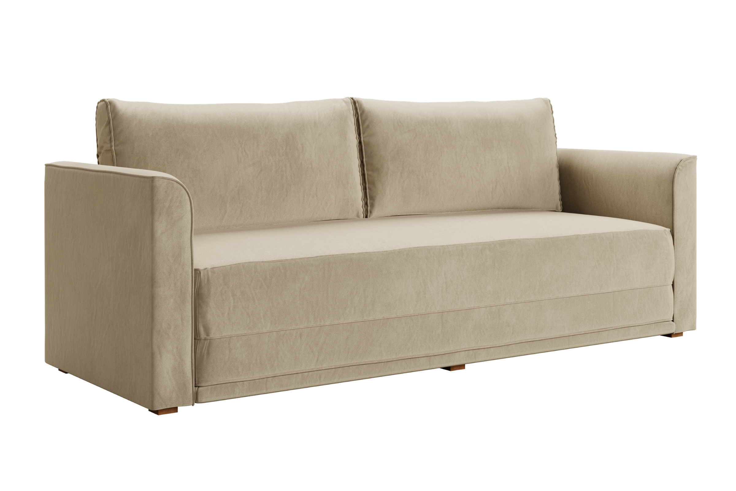 The Eclipse Sleeper Sofa in Recycled Velvet