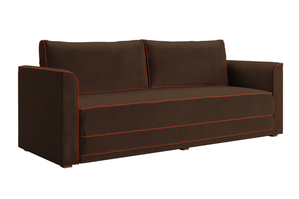 The Eclipse Sleeper Sofa in Recycled Velvet