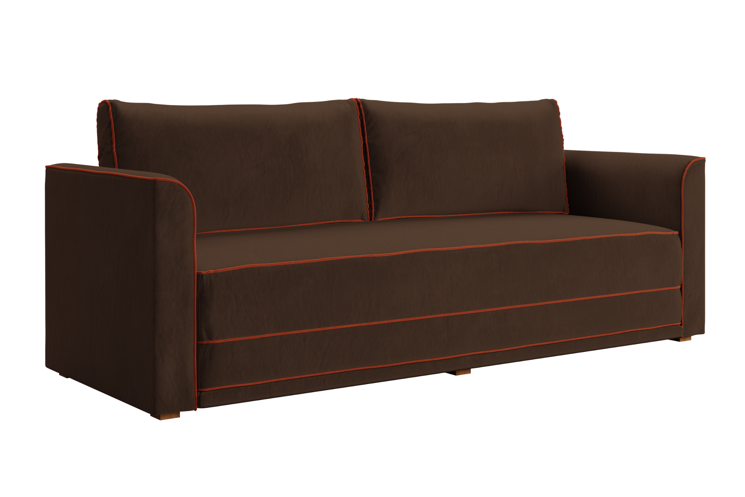 The Eclipse Sleeper Sofa in Recycled Velvet