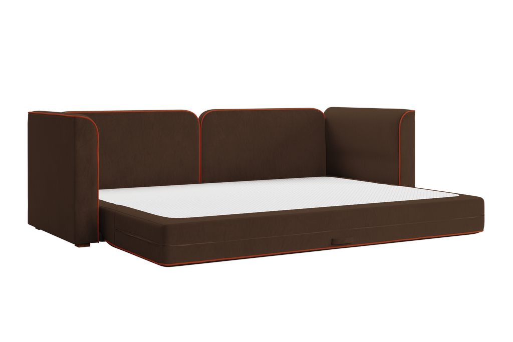The Eclipse Sleeper Sofa in Recycled Velvet