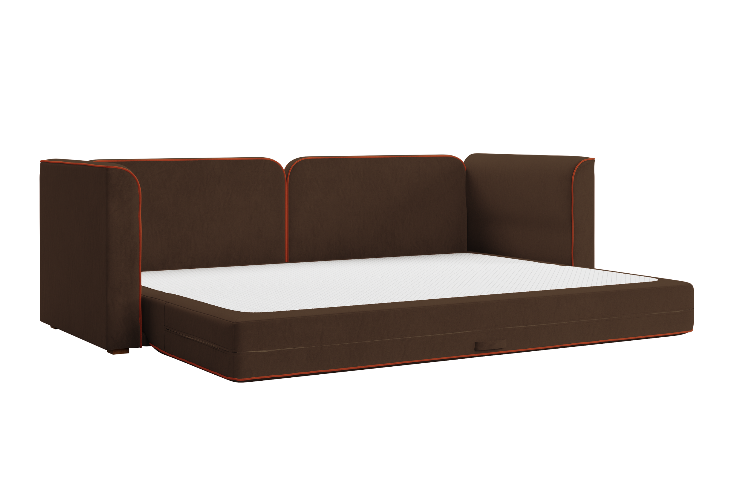 The Eclipse Sleeper Sofa in Recycled Velvet