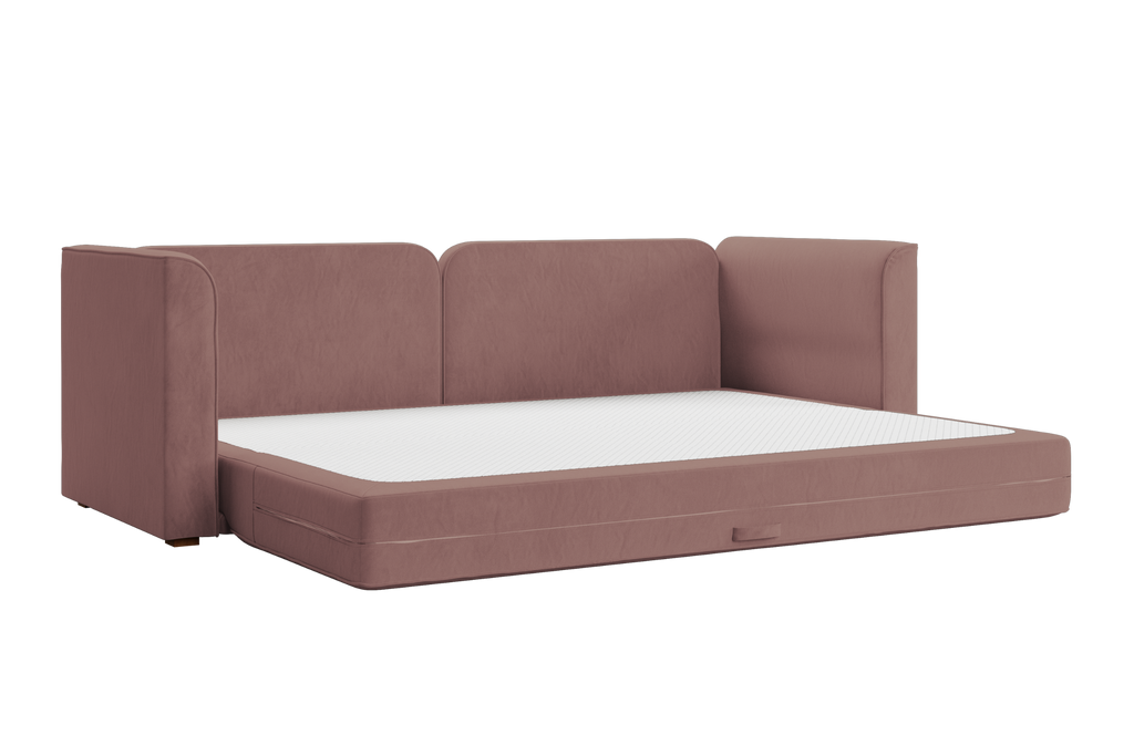 The Eclipse Sleeper Sofa in Recycled Velvet