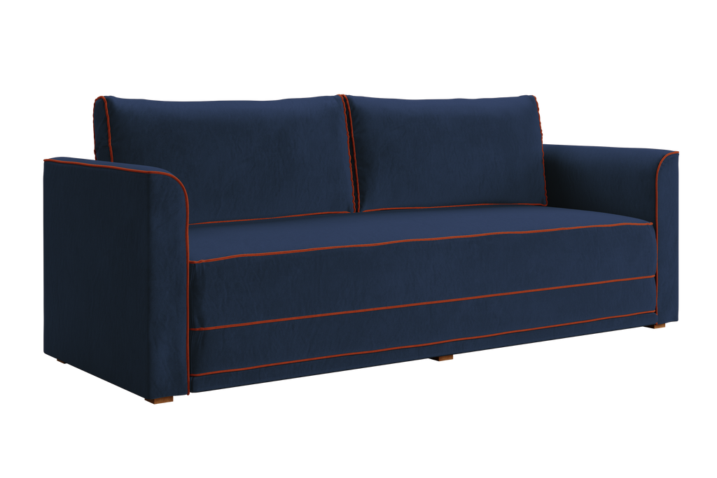 The Eclipse Sleeper Sofa in Recycled Velvet