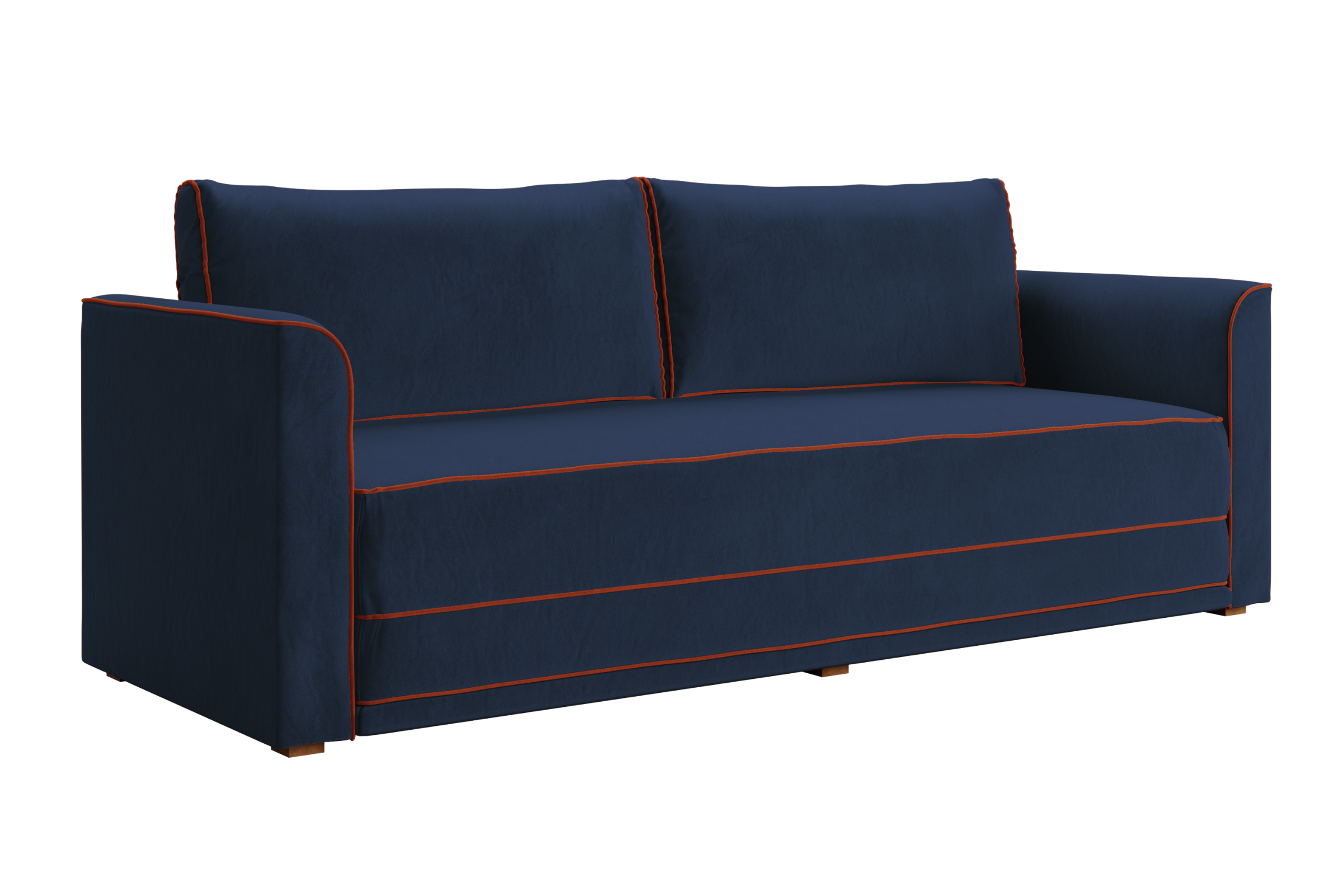 The Eclipse Sleeper Sofa in Recycled Velvet