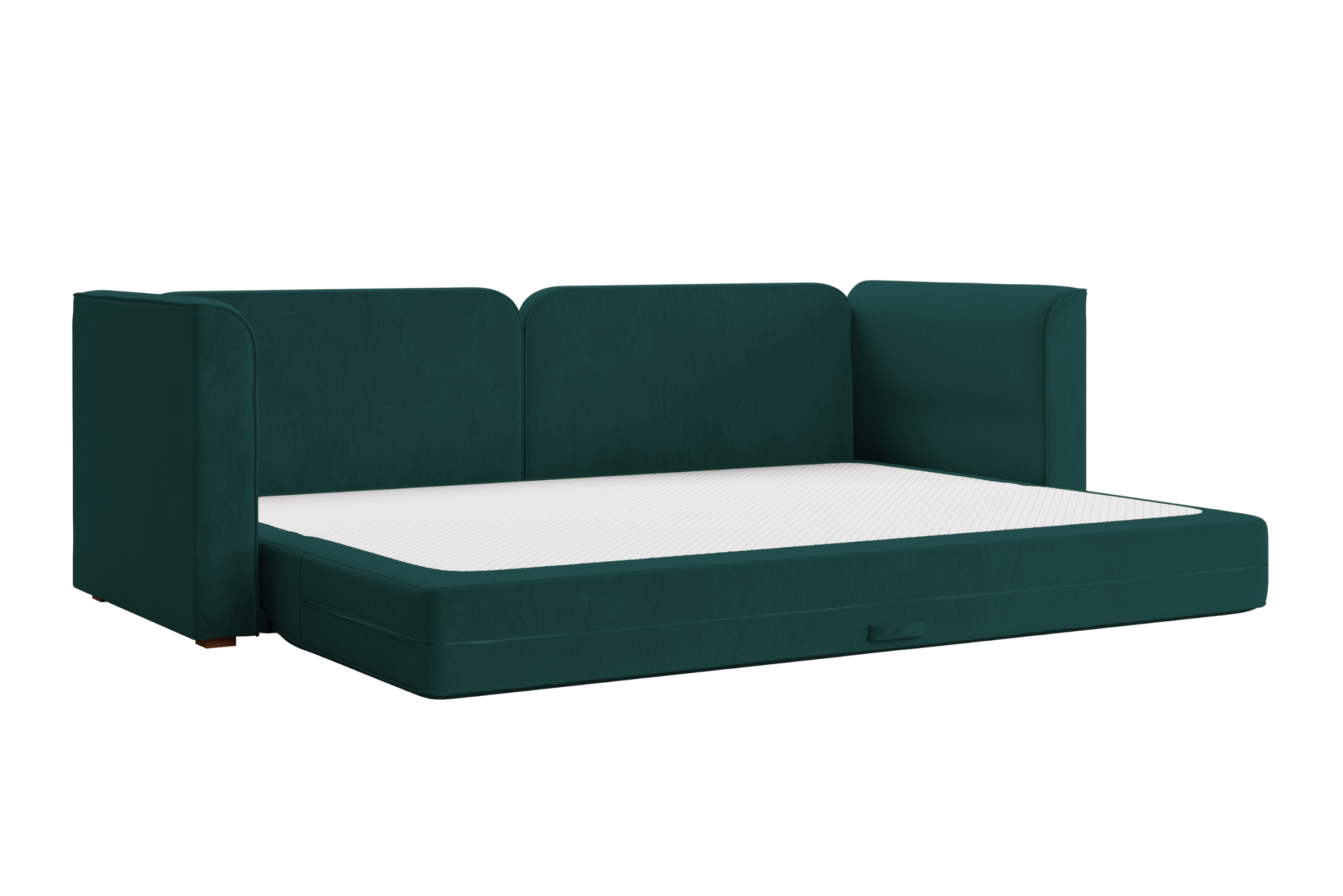 The Eclipse Sleeper Sofa in Recycled Velvet