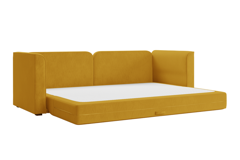 The Eclipse Sleeper Sofa in Recycled Velvet