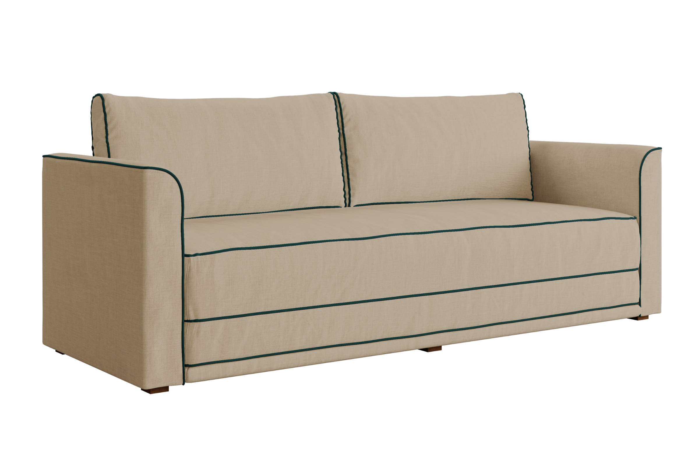 The Eclipse Sleeper Sofa in Hemp Blend