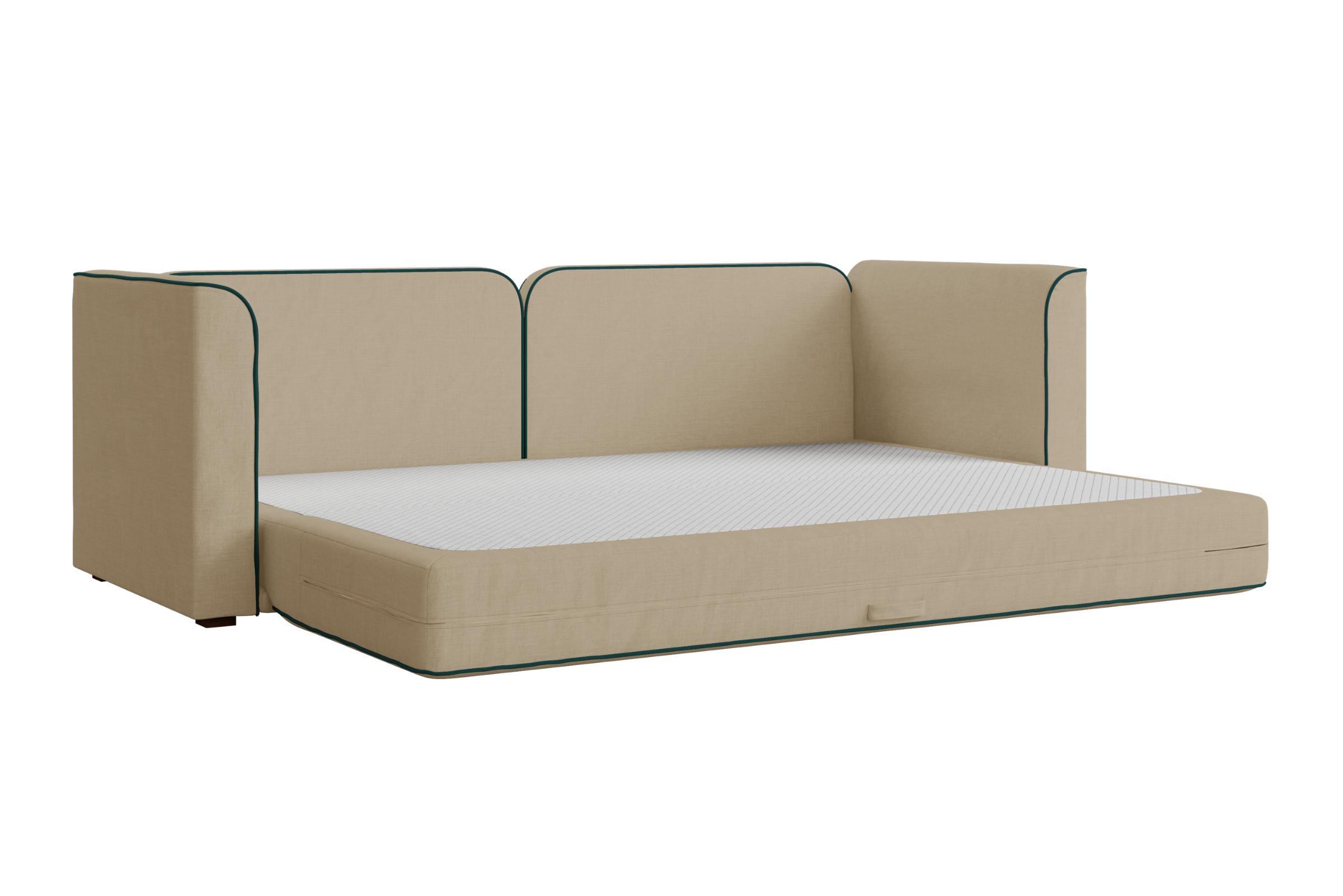 The Eclipse Sleeper Sofa in Hemp Blend